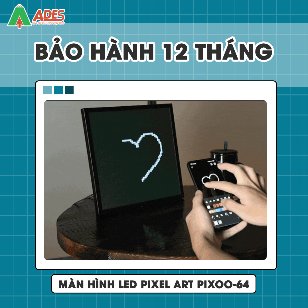 Man hinh Led Pixel Art Divoom Pixoo-64