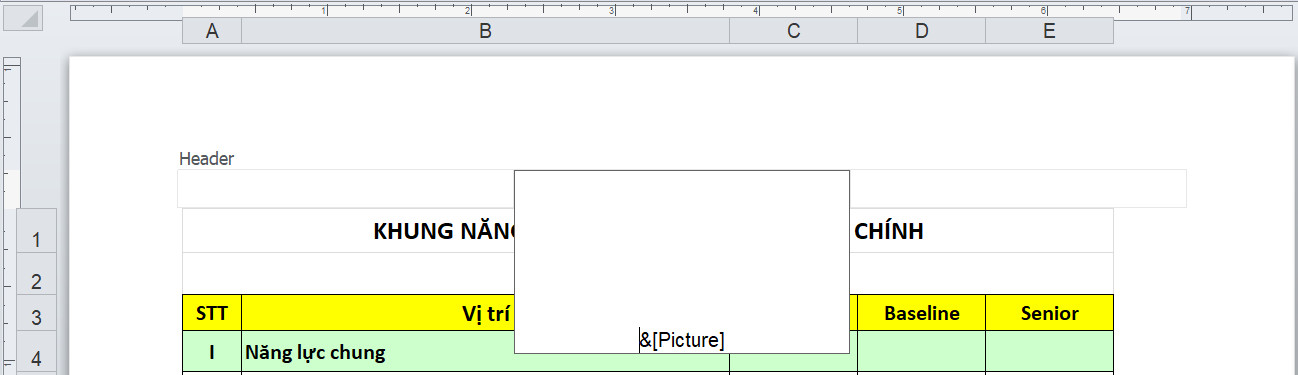 Cách chèn watermark với logo và hình ảnh chìm trong Excel 9