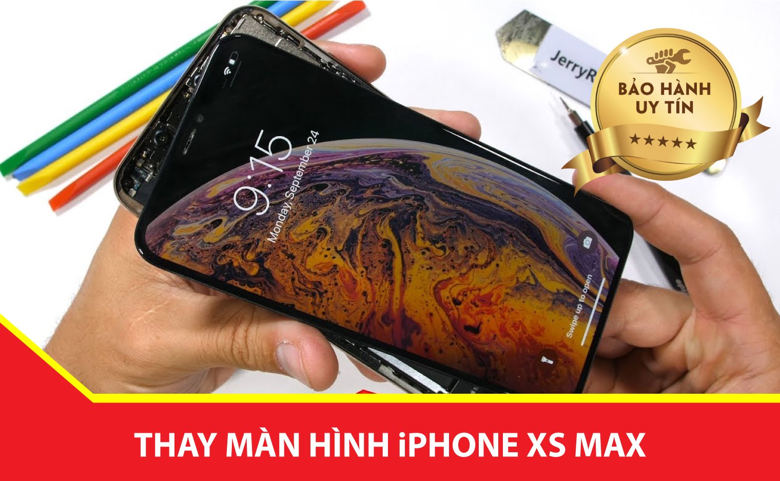 thay màn hình iphone xs max chính hãng Hà Nội